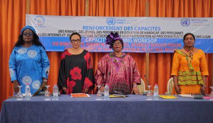CAMAB Women at the ELECAM and UN Women workshop on civic education and inclusive electoral participation, July 2026 — photograph 2 of 5
