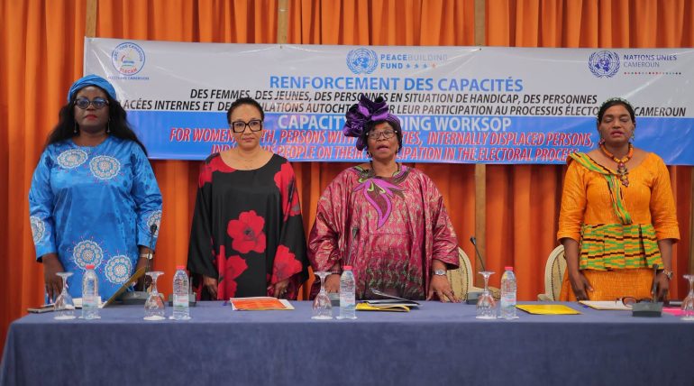 CAMAB Women at the ELECAM and UN Women workshop on civic education and inclusive electoral participation, July 2026 — photograph 2 of 5