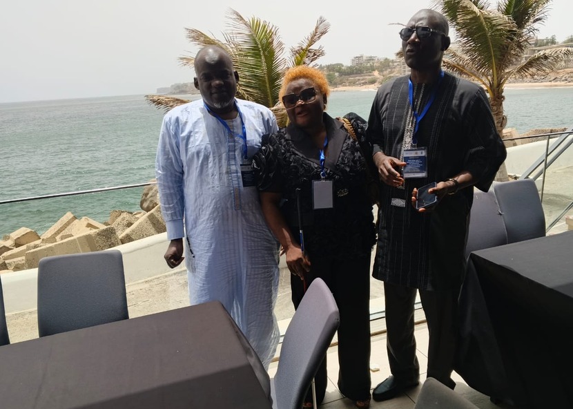 CAMAB Women delegates at the Africa conference on disability inclusion in electoral processes, Dakar, May 2026.