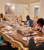 A working dinner on the African Disability Protocol, 2023.